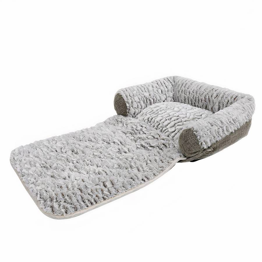 Canapé doux et chaud pour chien