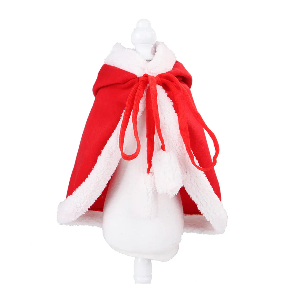 Déguisement pour chat - Cape Père Noël