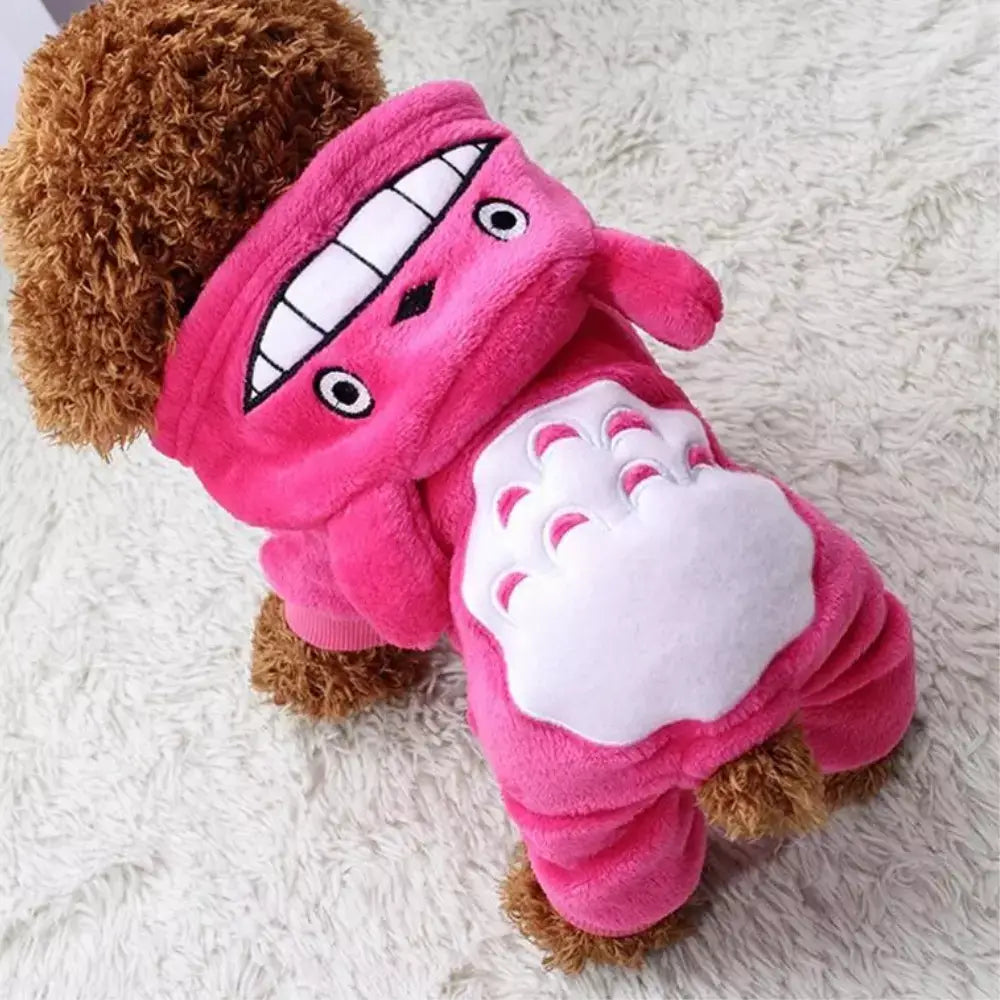 Costume en polaire pour chat