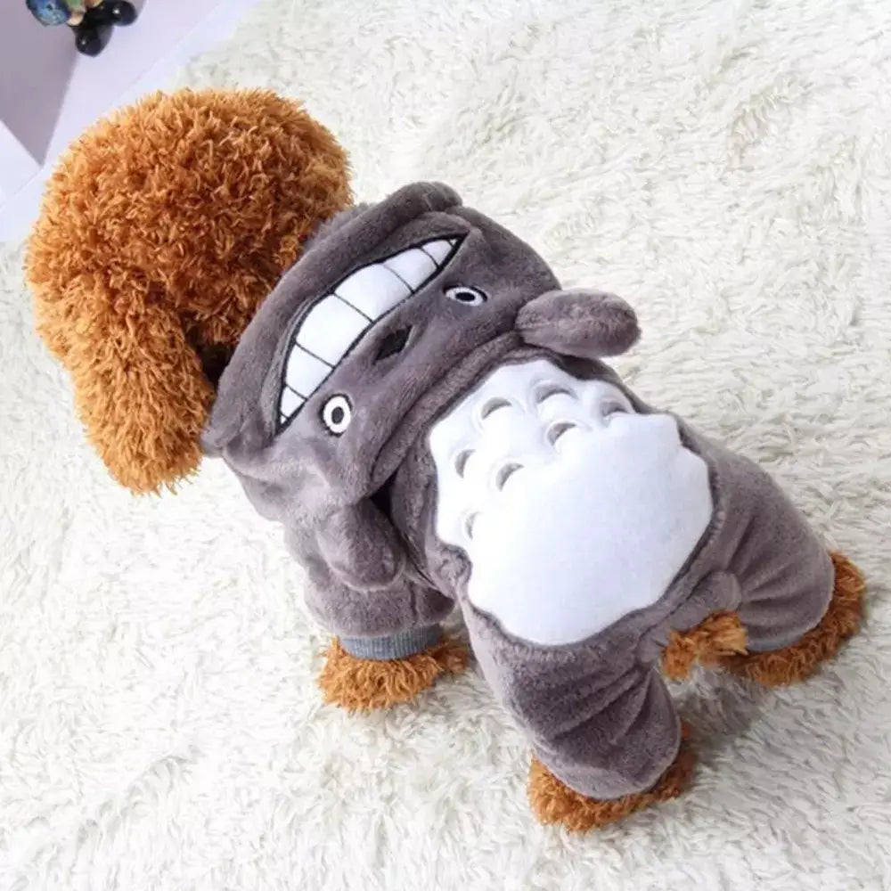 Costume en polaire pour chat