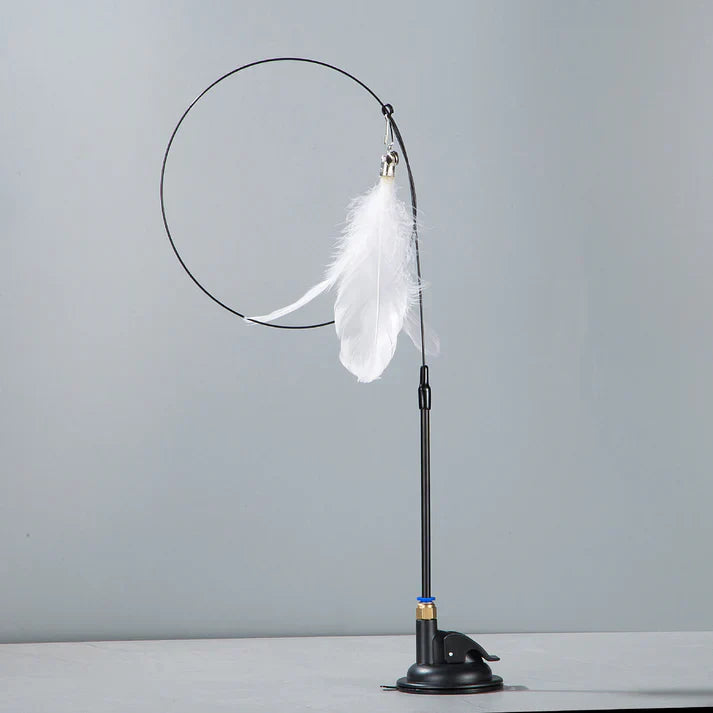 Jouet à plume pour chat
