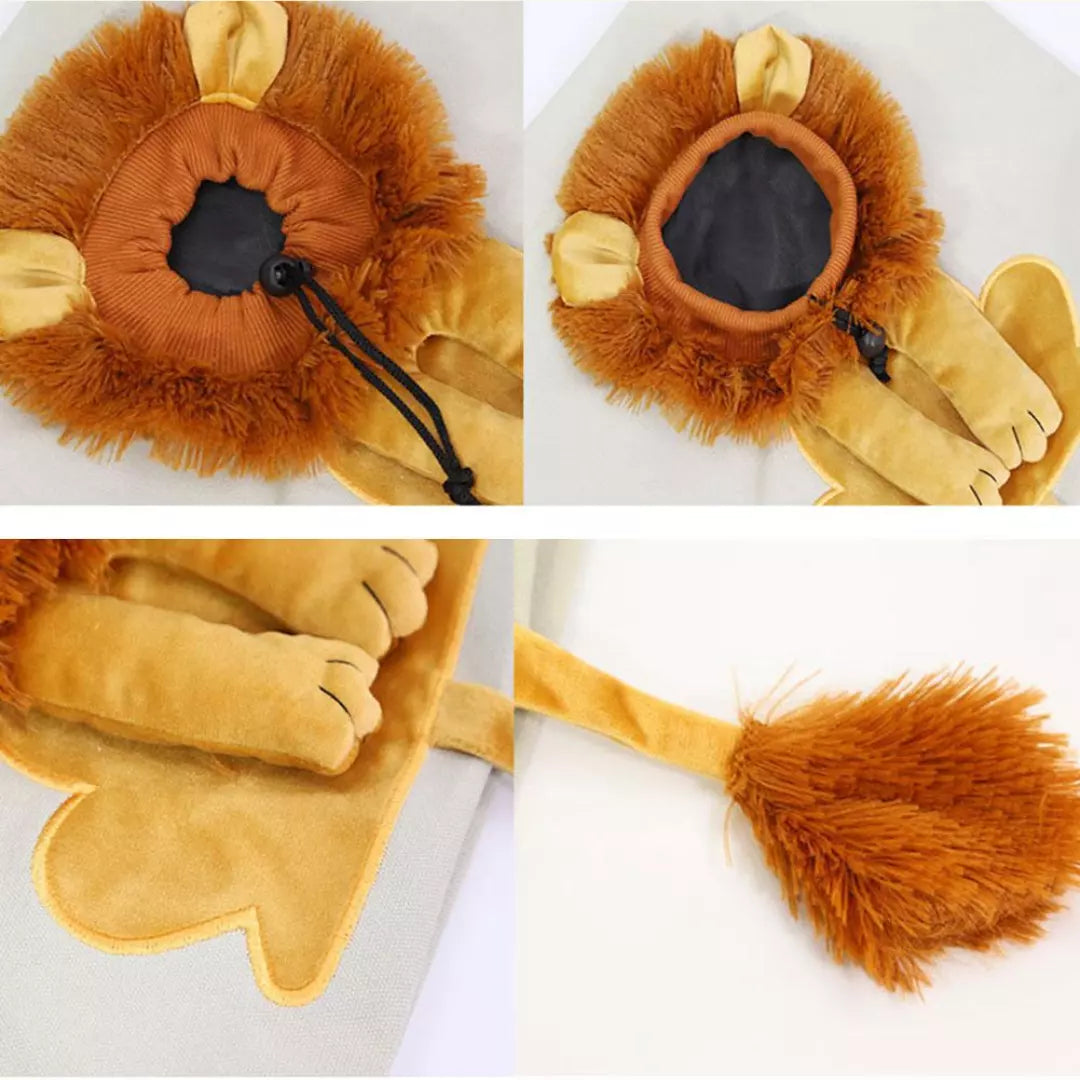 Tote bag chat motif lion