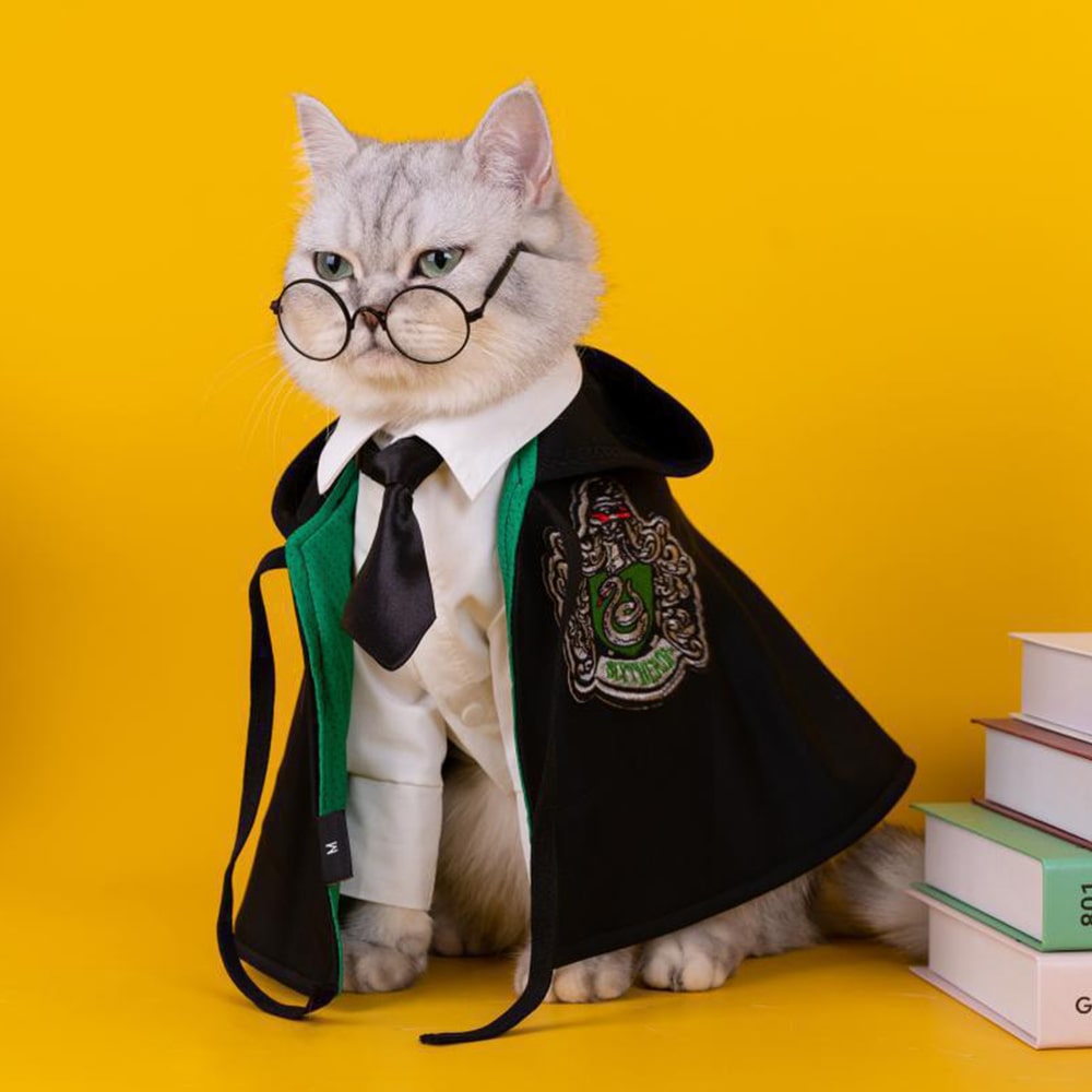 Déguisement pour chat et chien - Cape Harry Potter