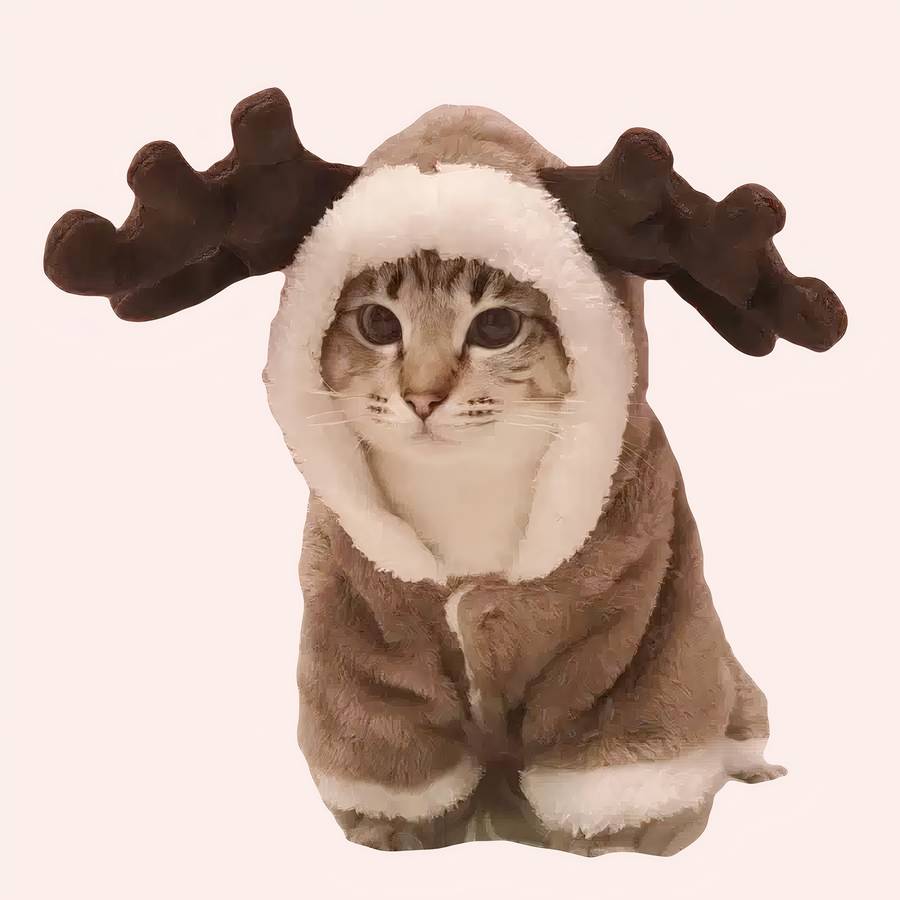 Costume en polaire pour chat