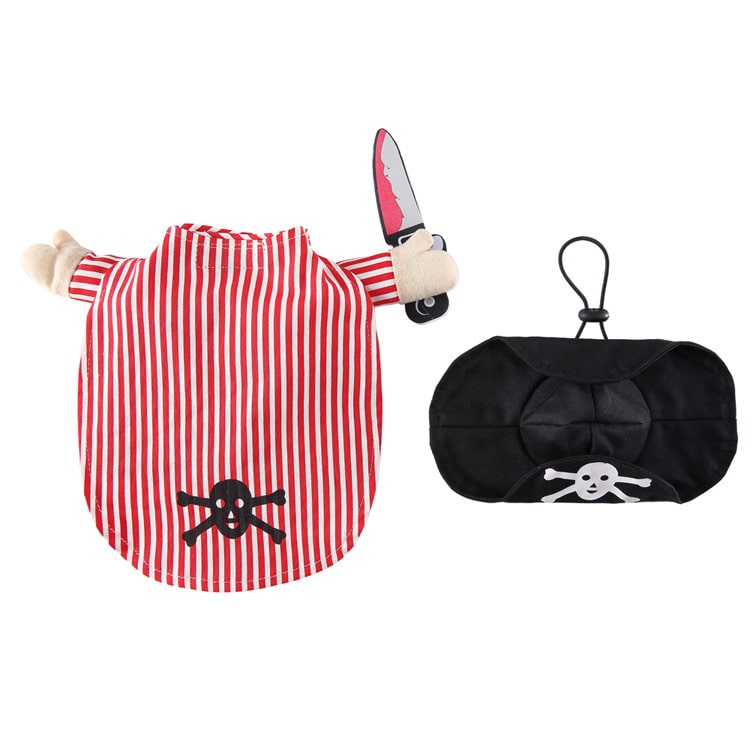 Déguisement pour chat et chien - Pirates