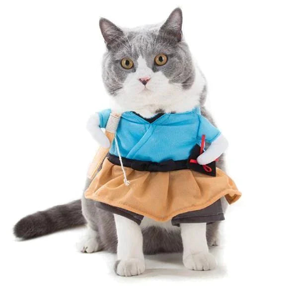 Déguisement pour chat et chien - Samouraï