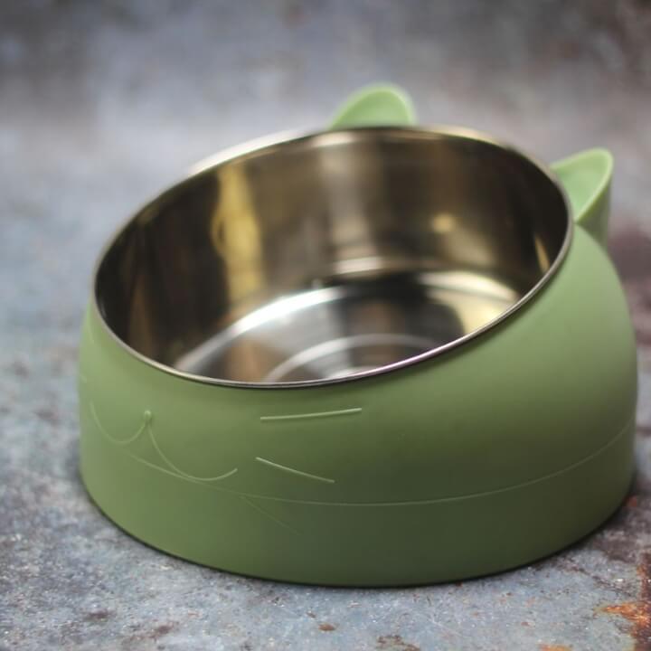 Gamelle pour chat surélevée