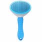 Brosse de toilettage autonettoyante pour chiens