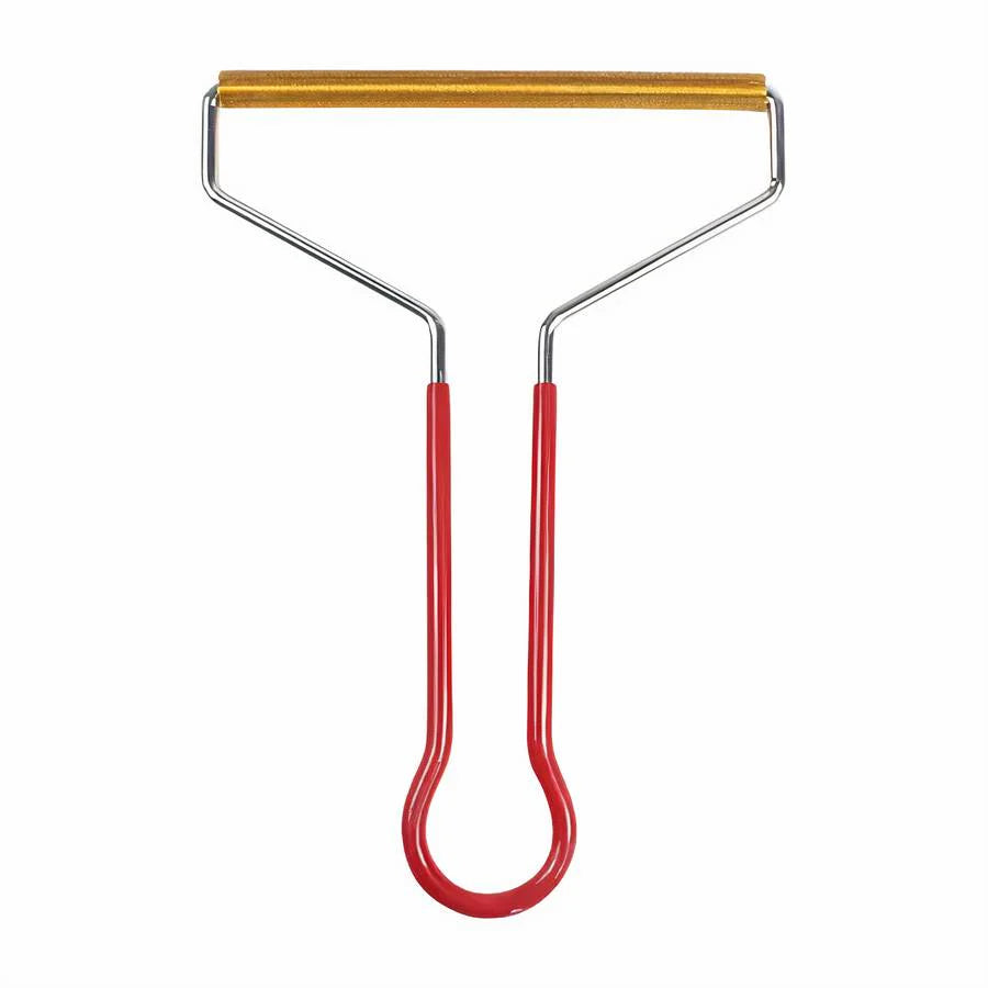 Brosse à vêtements manche acier