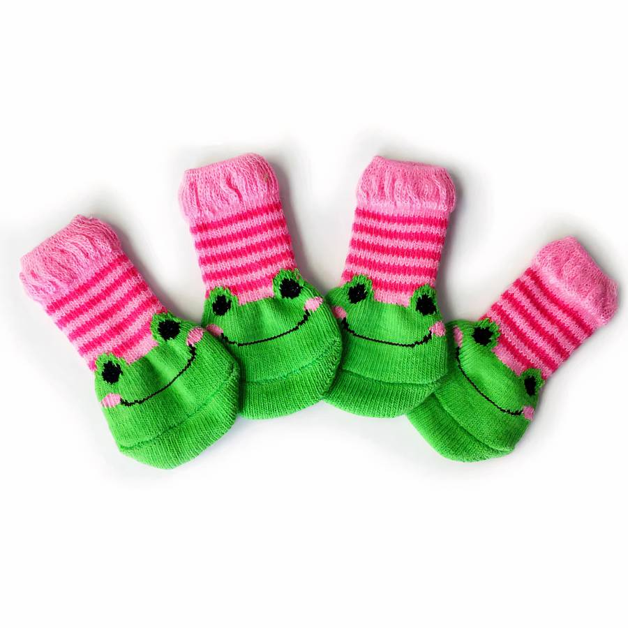 Chaussons épais et chaud colorées pour chien