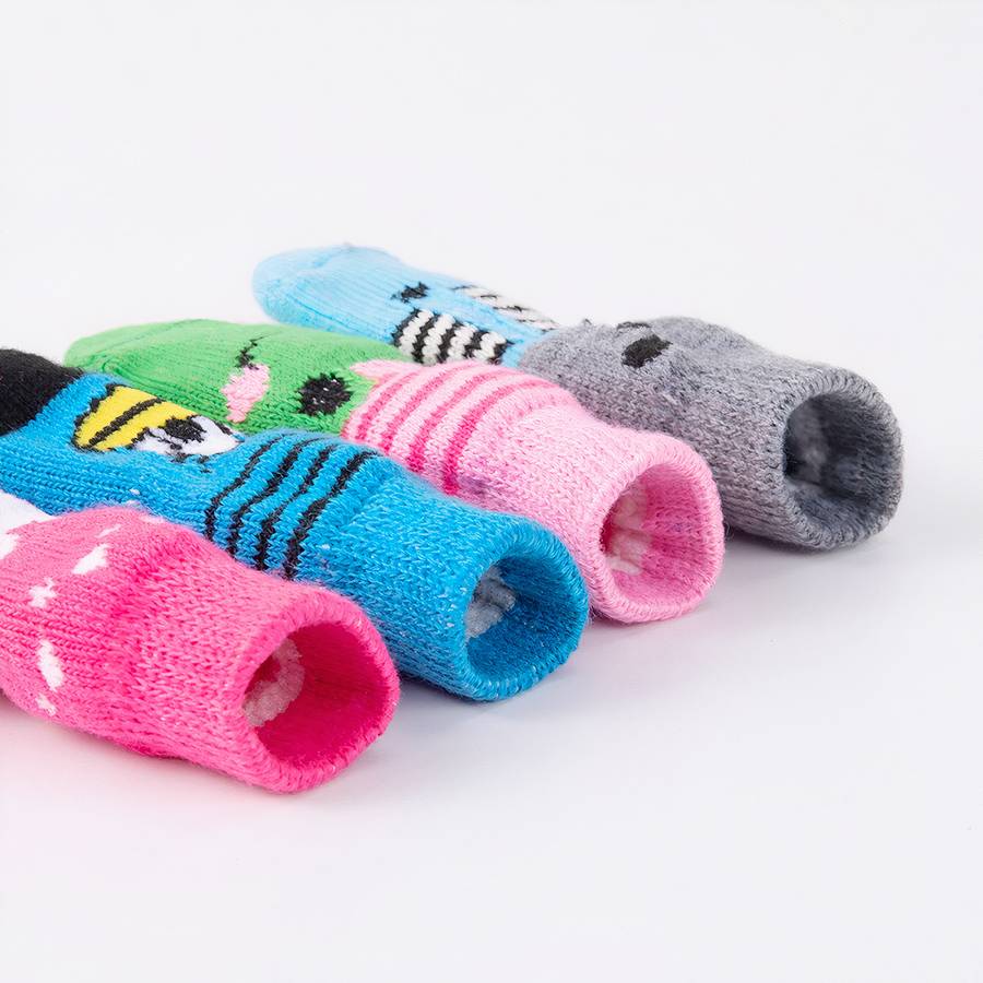 Chaussons épais et chaud colorées pour chien