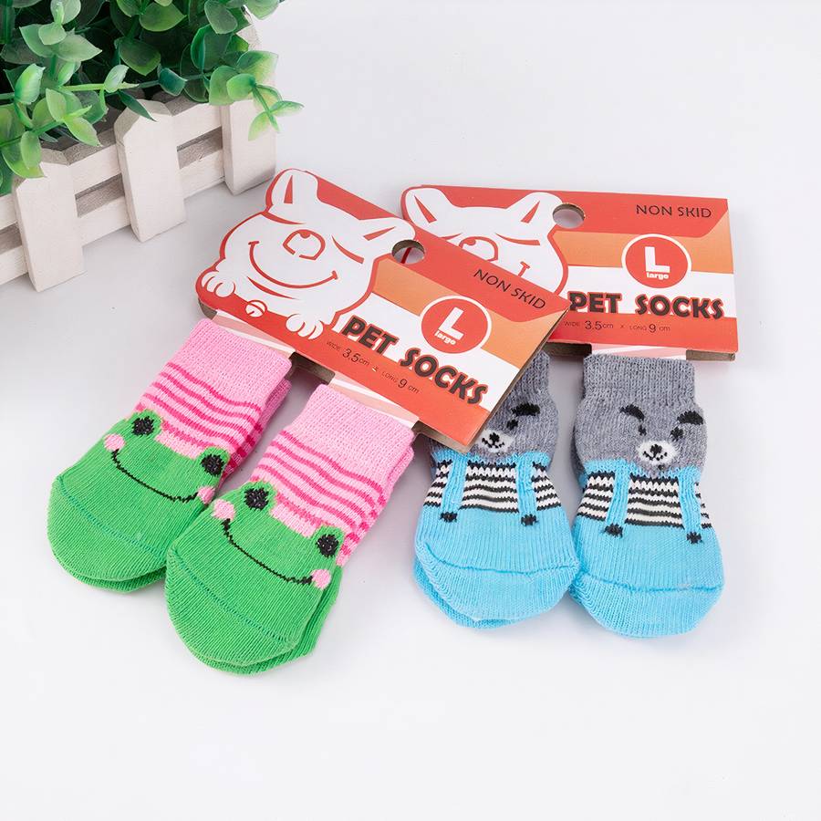 Chaussons épais et chaud colorées pour chien