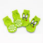 Chaussons antidérapants motif animal pour chien