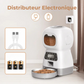 Distributeur automatique de croquettes pour chien et chat