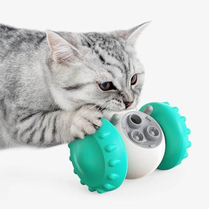 Jouet distributeur de croquettes astronaute