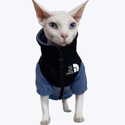 Pull chat polaire