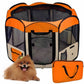 Tente octogonale pliable pour chiens