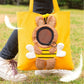 Tote bag chat motif animaux