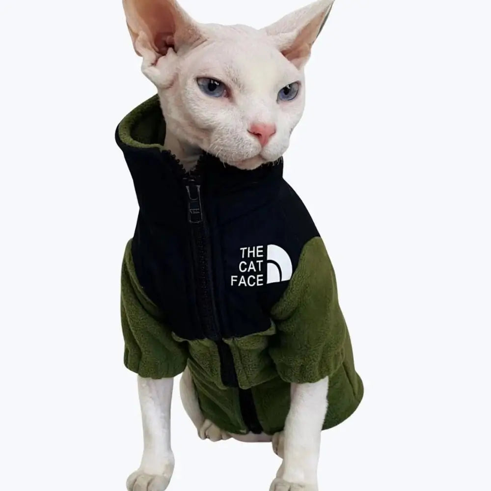 Pull chat polaire