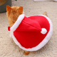 Déguisement pour chat - Cape Père Noël