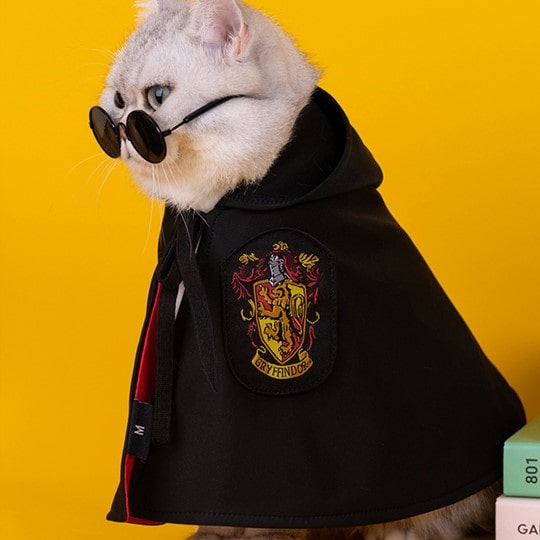 Déguisement pour chat et chien - Cape Harry Potter
