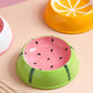 Petite gamelle en céramique pour chien et chat : Edition fruits