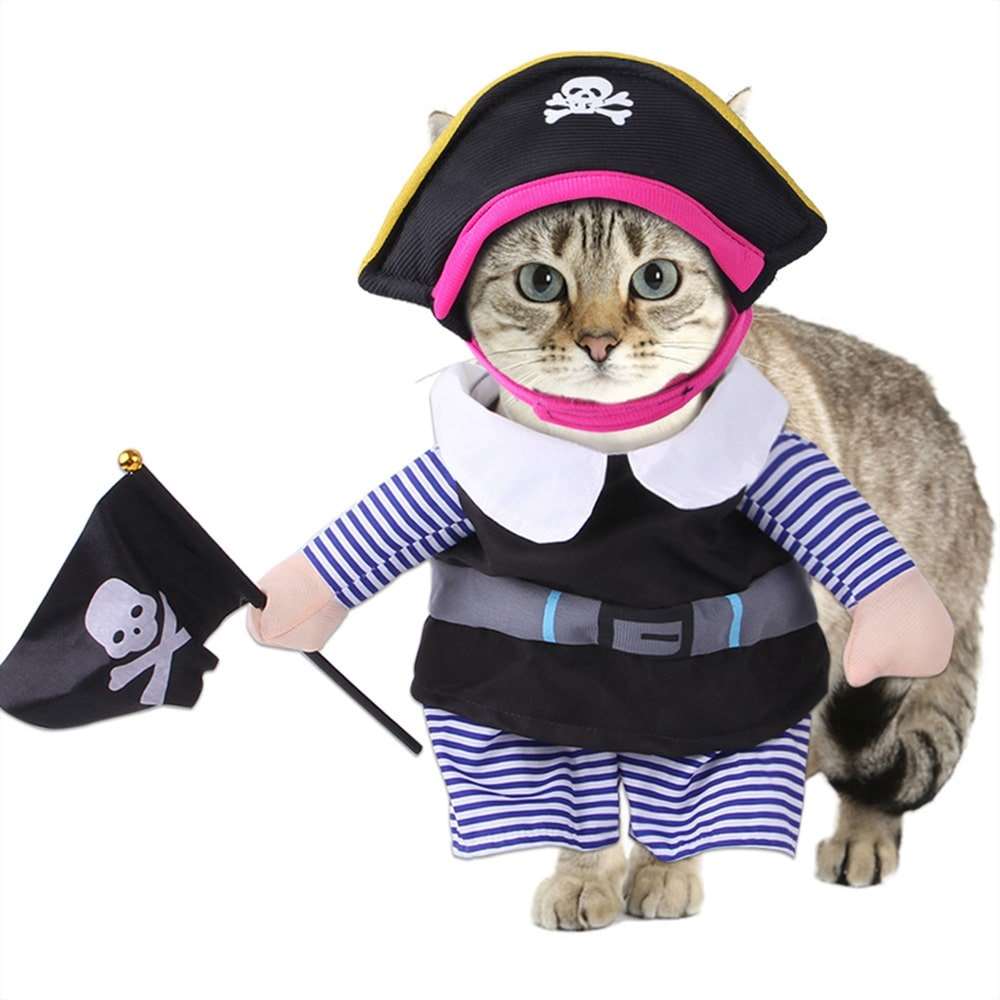 Déguisement pour chat et chien - Pirates 2