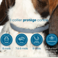 Collier anti-puces et anti-tiques pour chien et chat